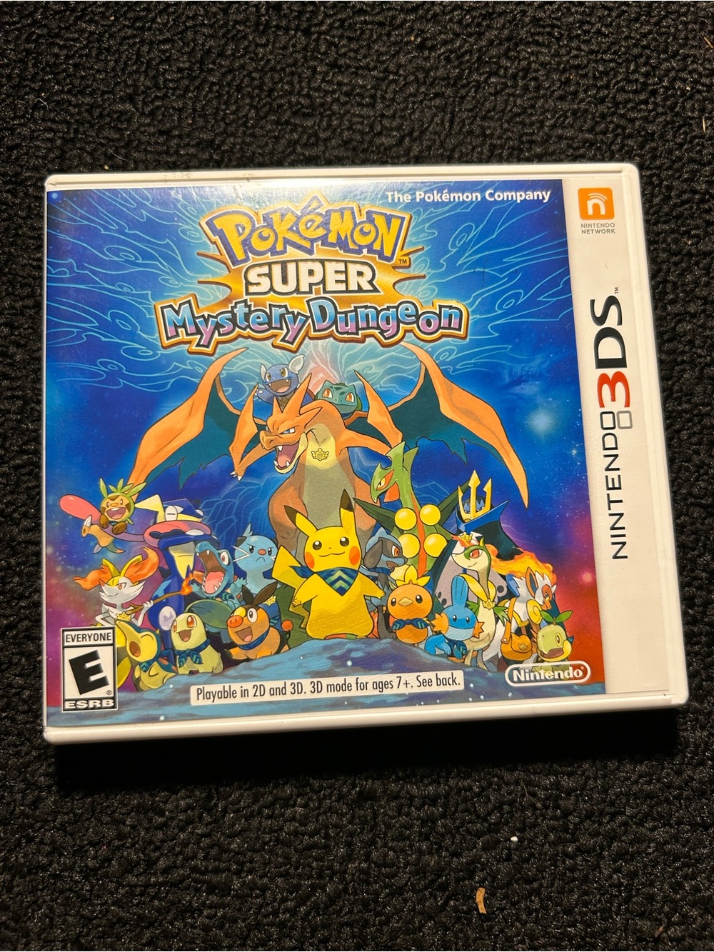 Nintendo Pokémon Super Mystery Dungeon — Blue Cover with Multicolor Characters